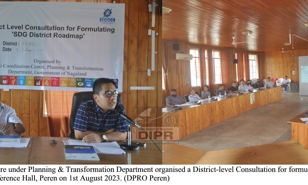 DISTRICT-LEVEL CONSULTATION FOR FORMULATING THE ‘SDG DISTRICT ROAD MAP’ HELD AT PEREN