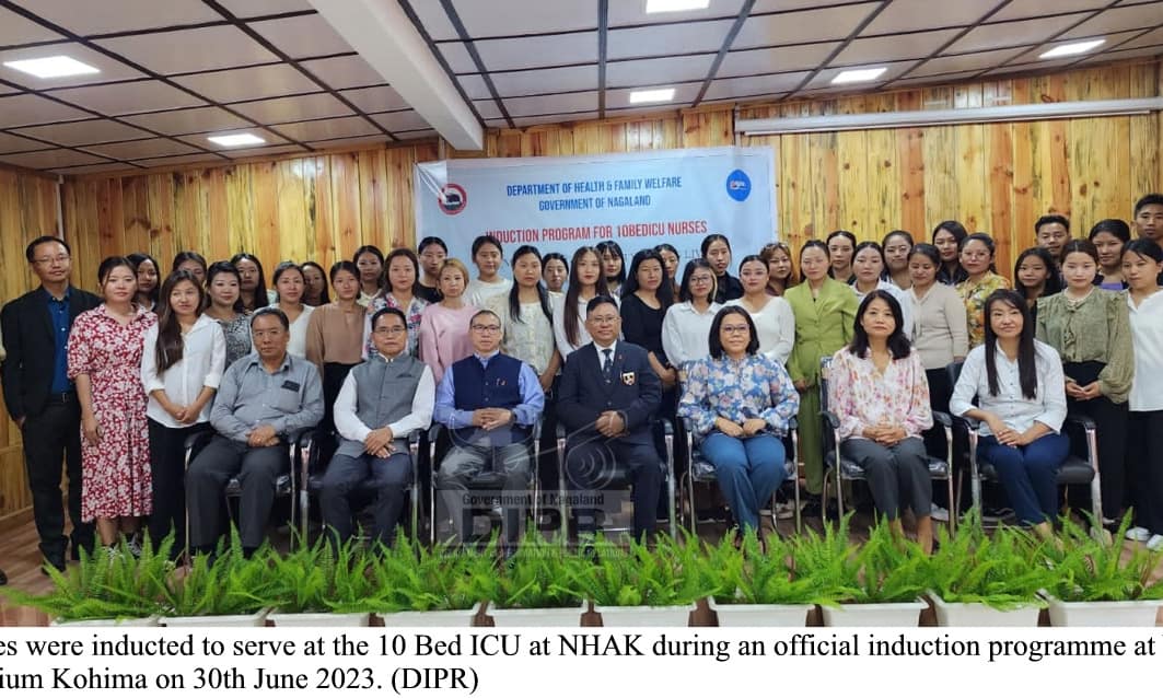 10 BED ICU NURSES INDUCTED AT NHAK