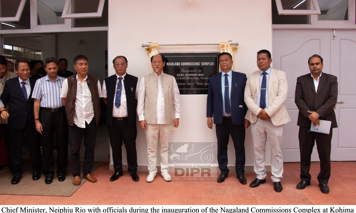 CM RIO INAUGURATES NAGALAND COMMISSIONS’ COMPLEX
