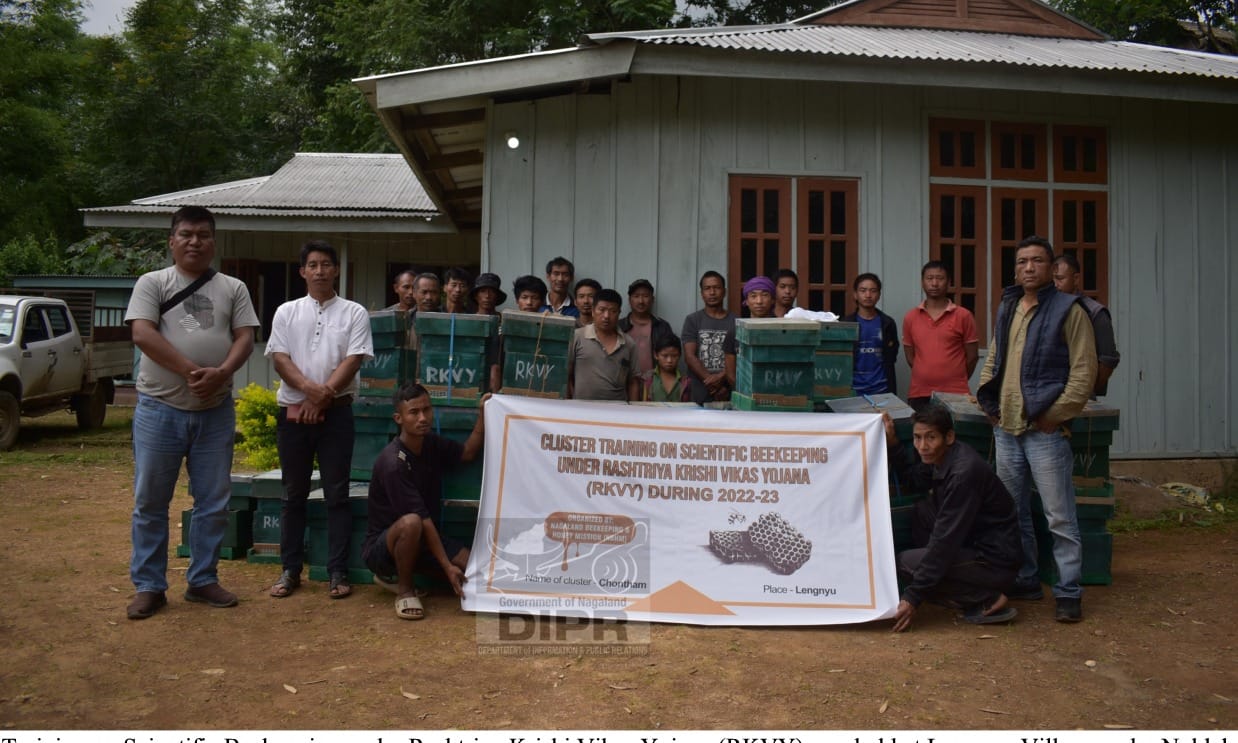 TRAINING ON SCIENTIFIC BEEKEEPING HELD