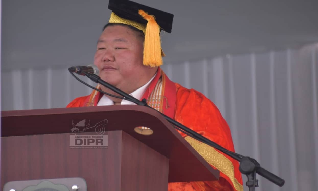 Minister Imna Along Inspires Graduates at NIT’s 5th Convocation in Nagaland