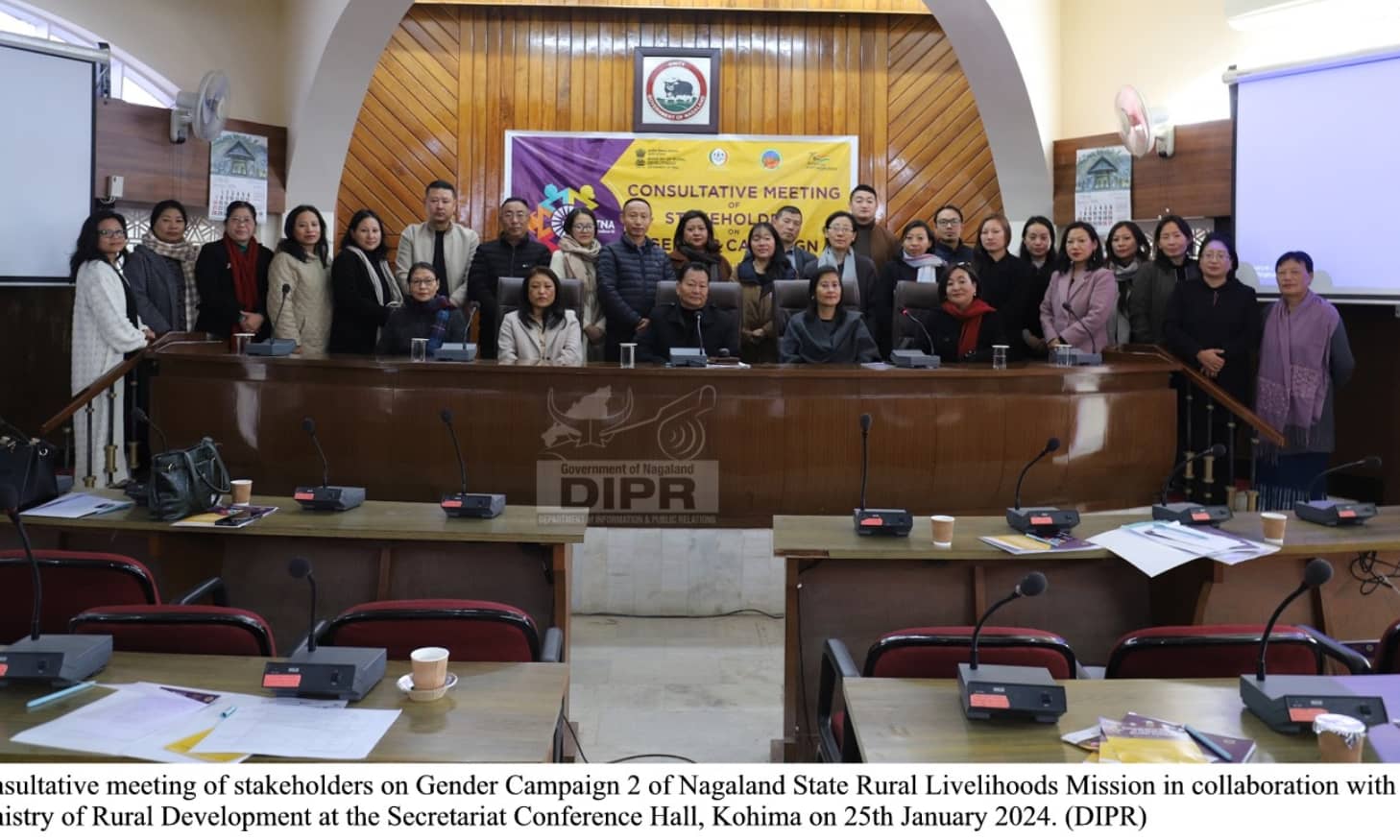 Consultative Meeting on Gender Campaign Held in Kohima to Combat Gender-Based Violence