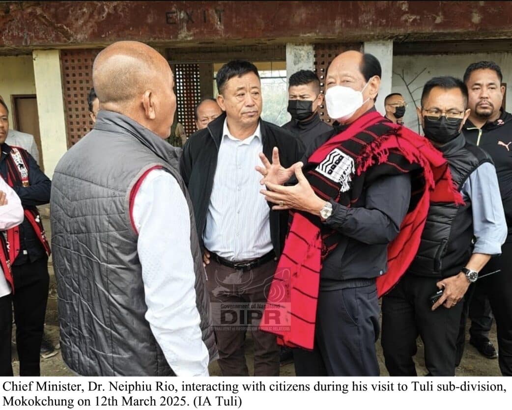 CHIEF MINISTER RIO VISITS TULI