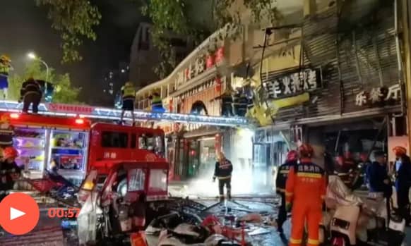 China barbecue restaurant explosion kills 31 after gas leak