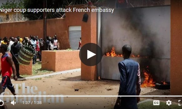 France to evacuate European citizens from Niger after coup