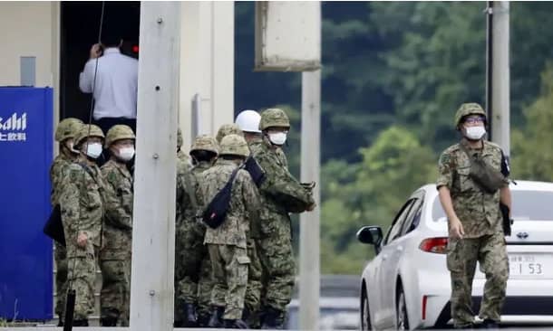 Japan military shooting: two soldiers killed and one hurt after fellow recruit opens fire