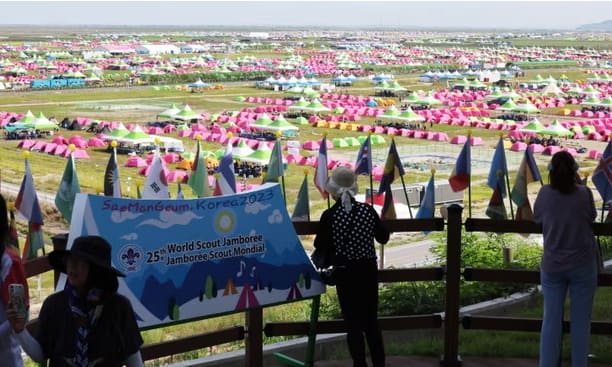 South Korea spends millions to rescue World Scout Jamboree amid scorching heatwave
