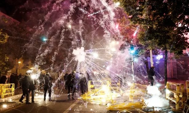 France police shooting: 77 arrests as protests widen over teenager’s death