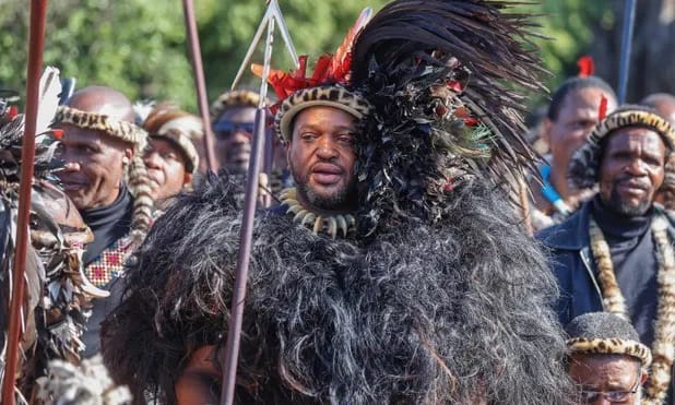 South African Zulu king’s entourage denies ‘poisoning’ rumours