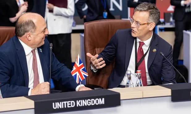 ‘We’re not Amazon’: UK defence secretary suggests Ukraine could say thank you more