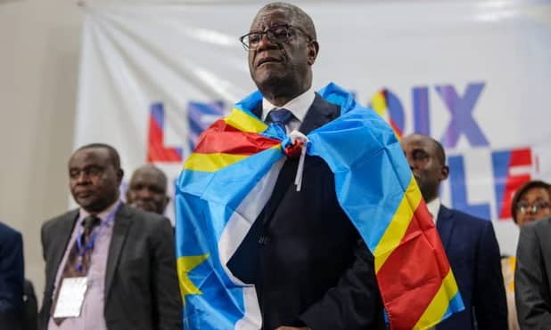 Nobel-prize winning gynaecologist announces plans to run for president of DRC