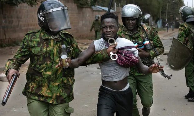 At least two killed after Kenyan police fire on protesters