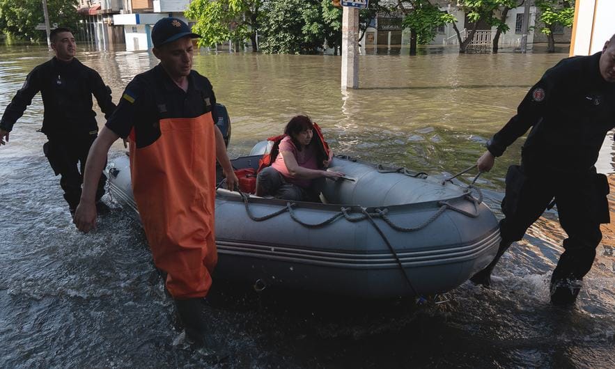Russia declines UN request for aid access to areas flooded by Ukraine dam breach