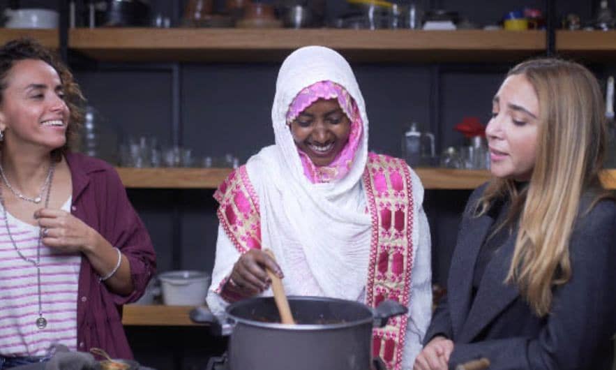 First Person: When refugees bloom in the desert